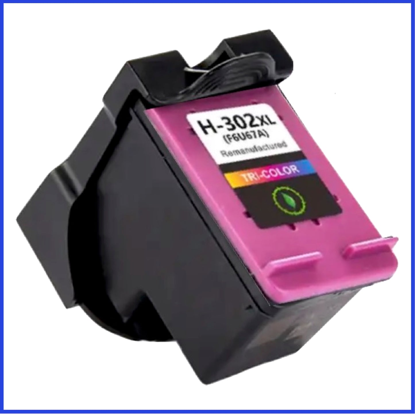 Remanufactured HP 302XL High Capacity Ink Cartridge (Compatible Replacement)