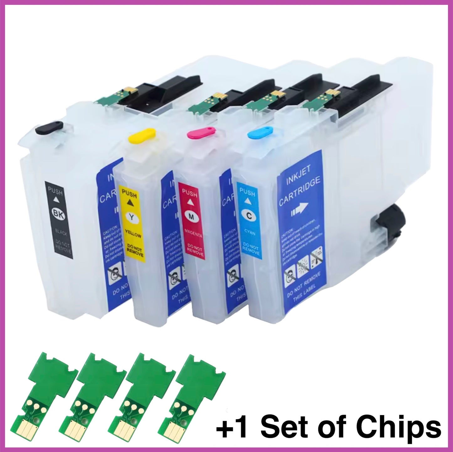Refillable 426XL Cartridges for Brother