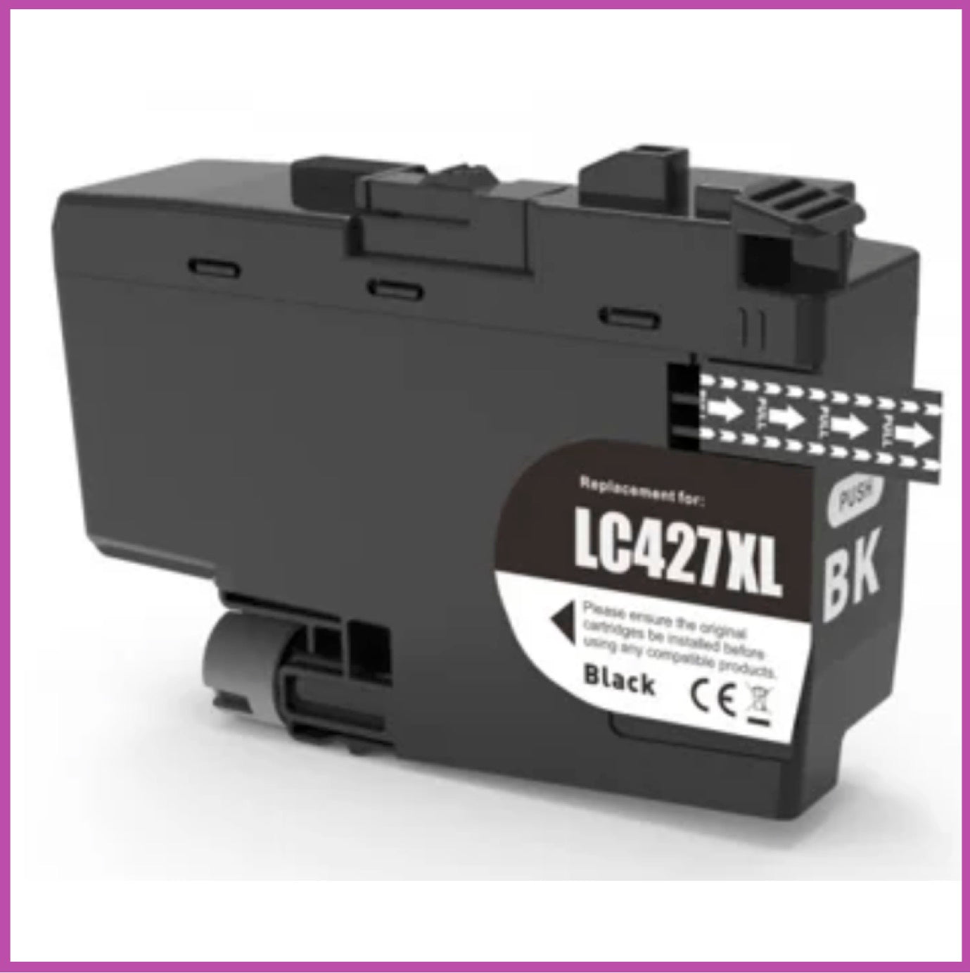 Compatible Brother 427XL Ink Cartridges (Light Bulb)