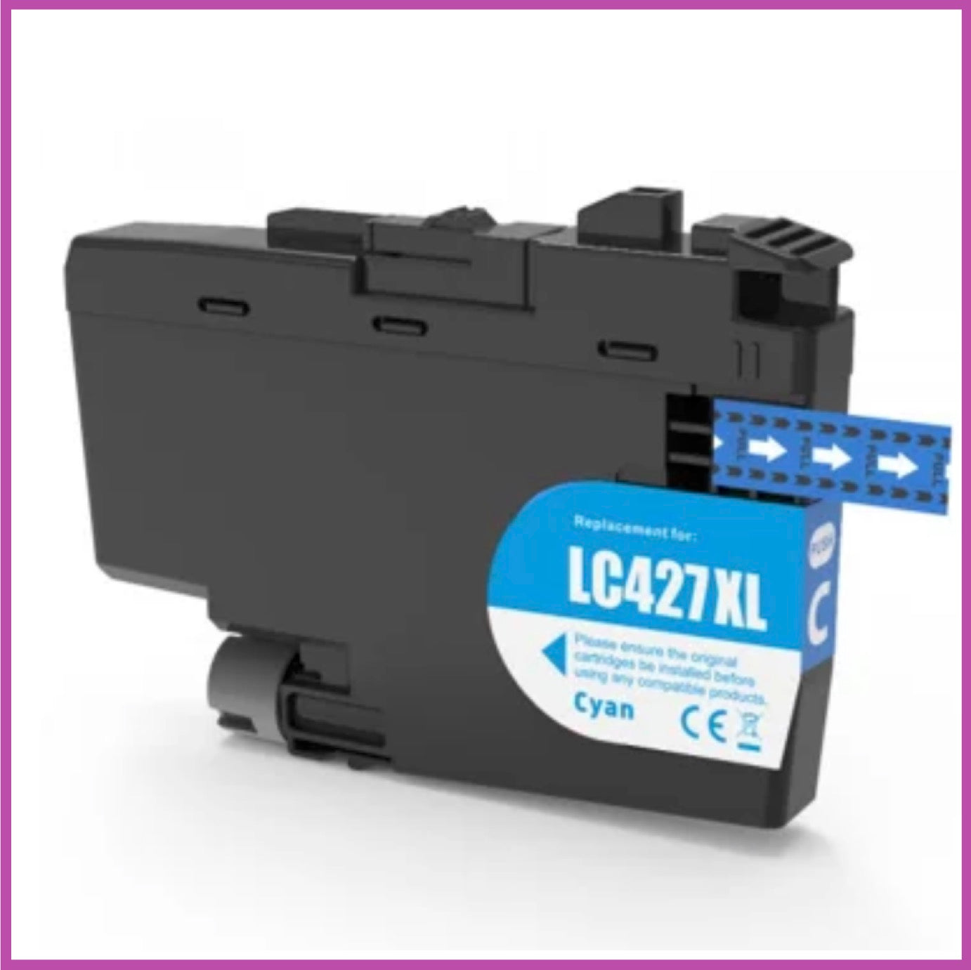 Compatible Brother 427XL Ink Cartridges (Light Bulb)