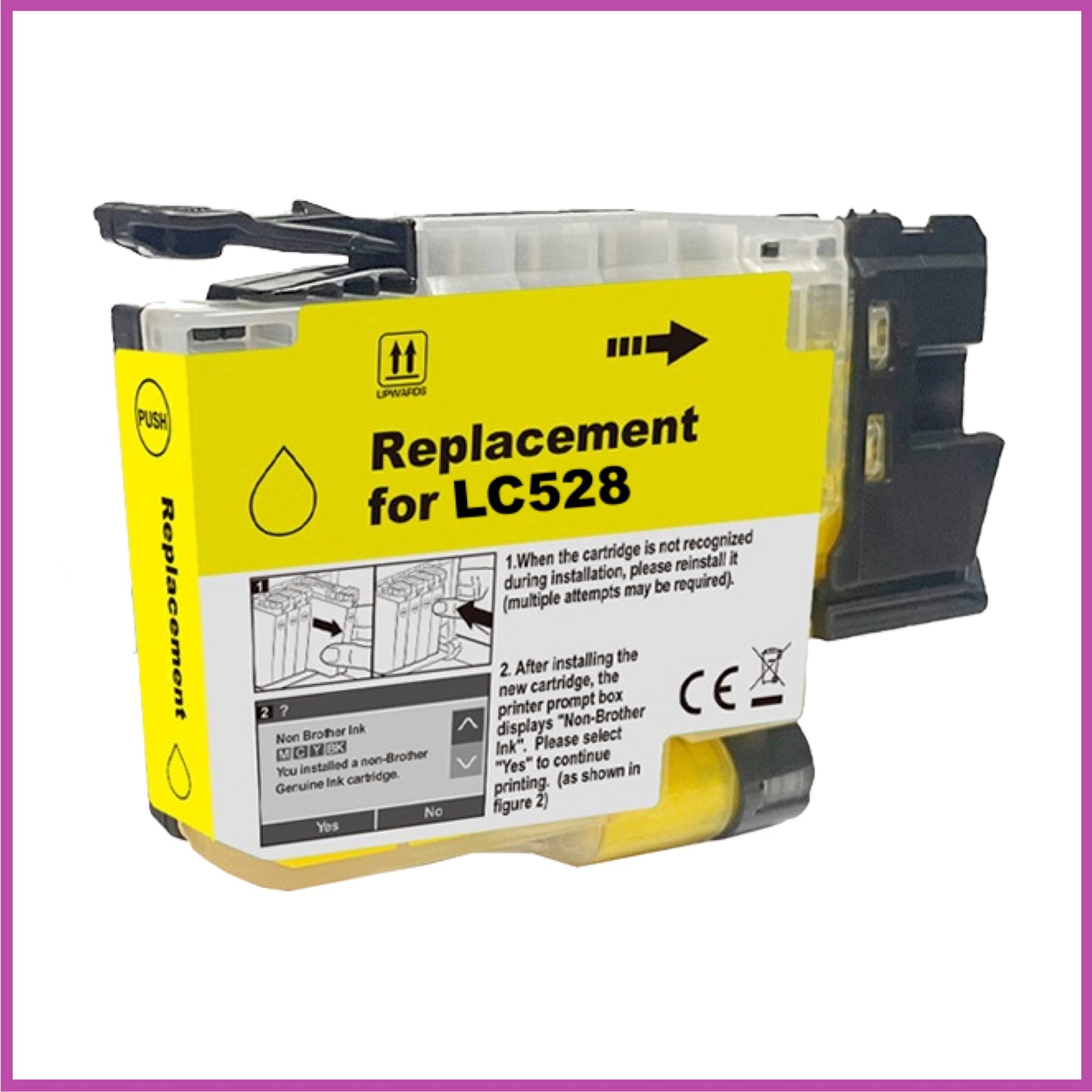 Compatible Brother 528 Ink Cartridges (Luggage)