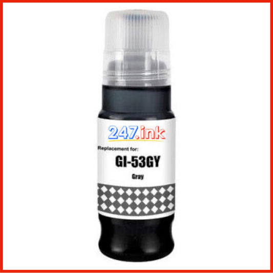 Compatible Grey Ink Bottle for GI-53 Canon Pixma (70ml)