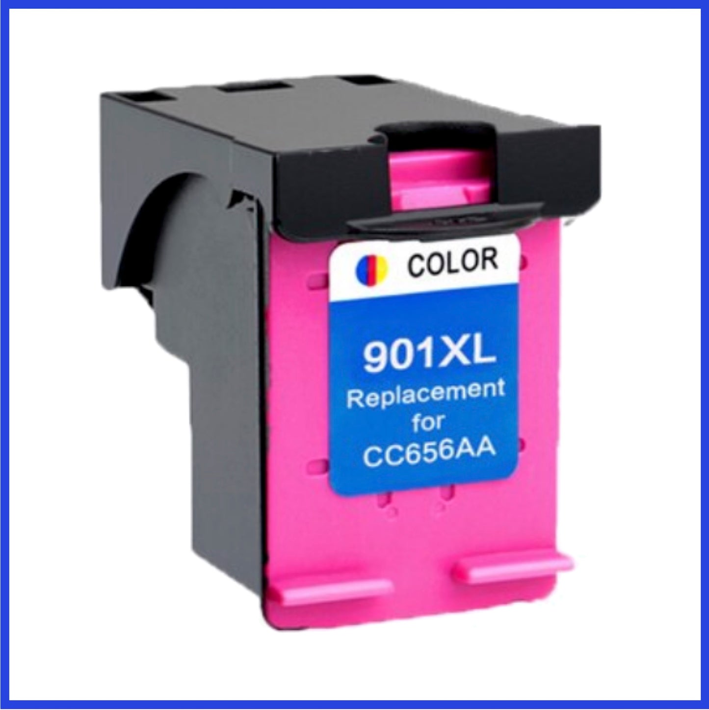Remanufactured HP 901XL High Capacity Ink Cartridge (Compatible Replacement)