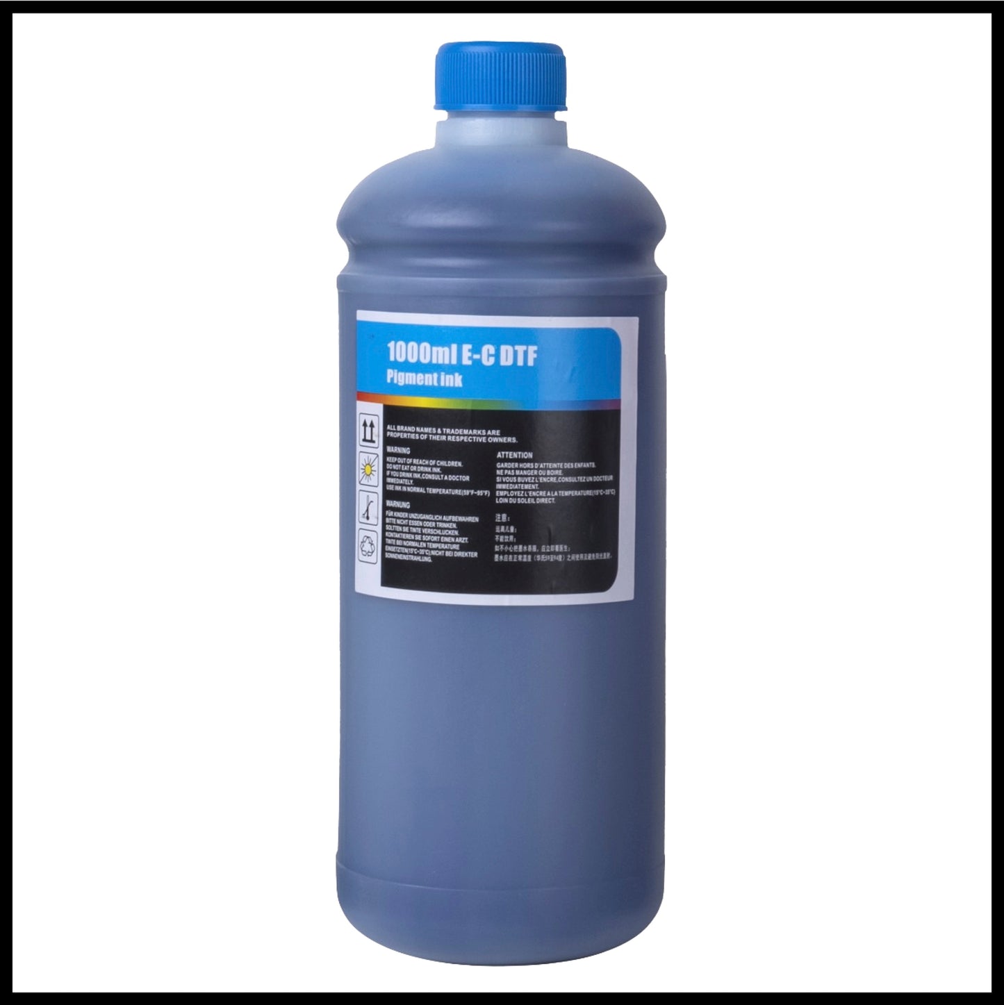 DTF Ink (Cyan, 1000ml bottle)