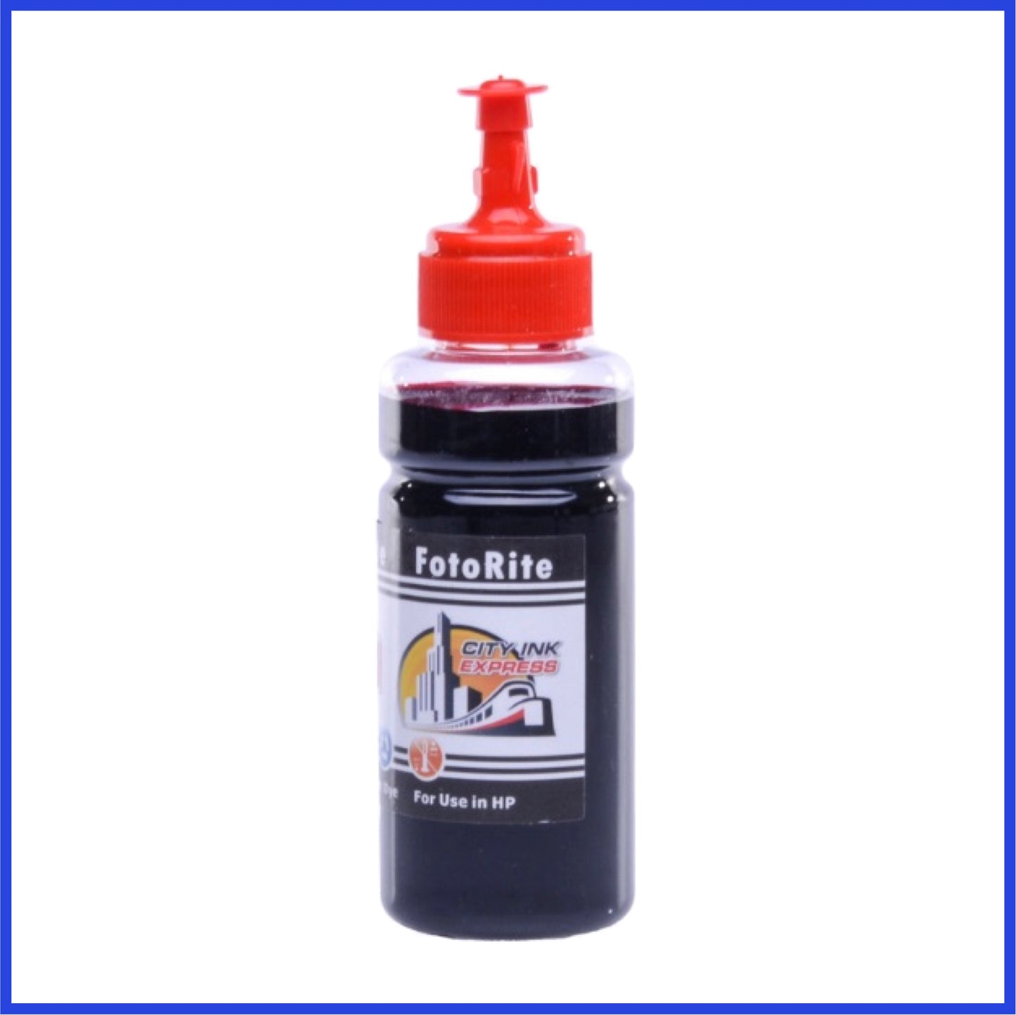 City Ink Express Ink Bottles For HP Printers (100ml)