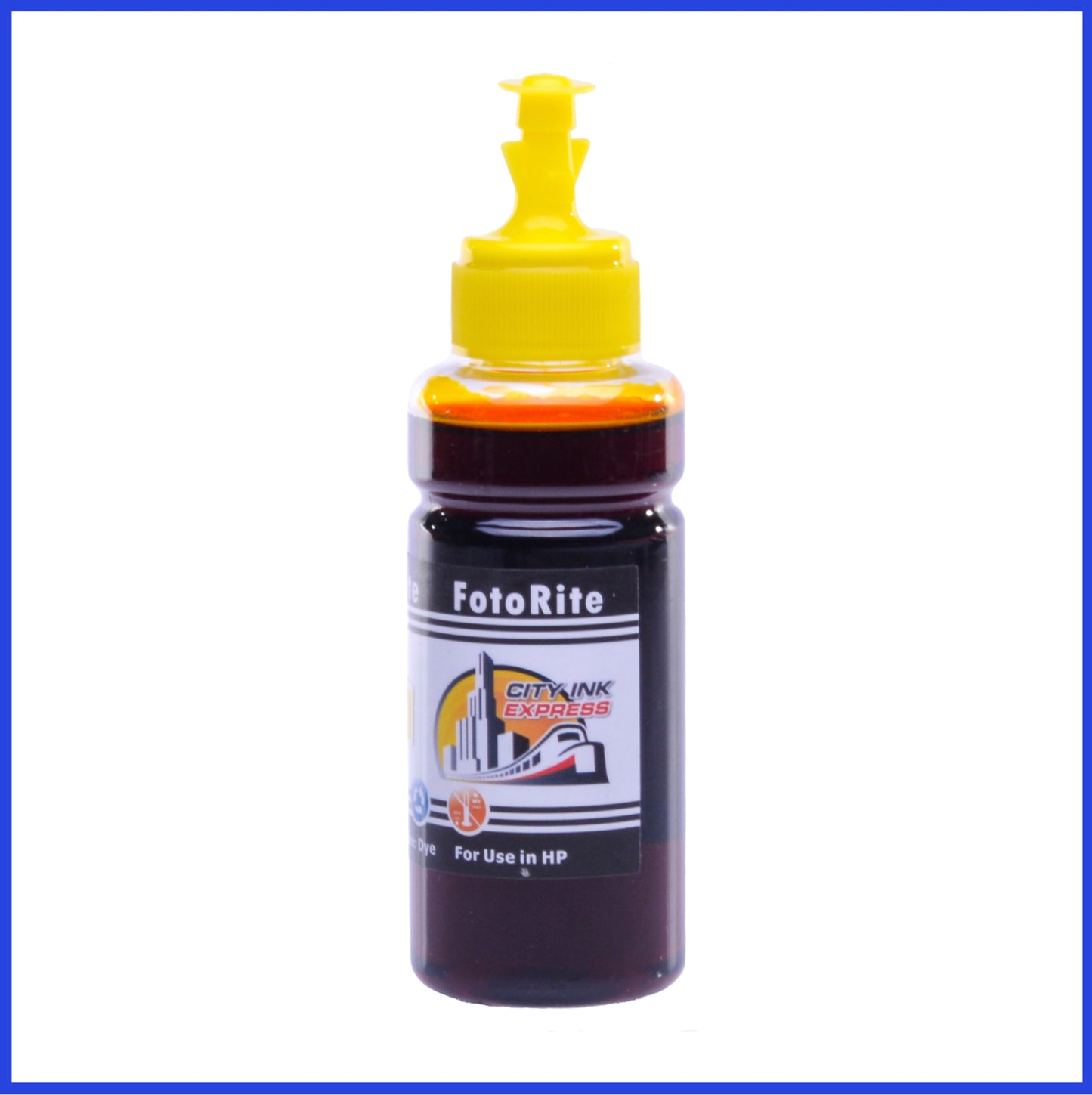 City Ink Express Ink Bottles For HP Printers (100ml)