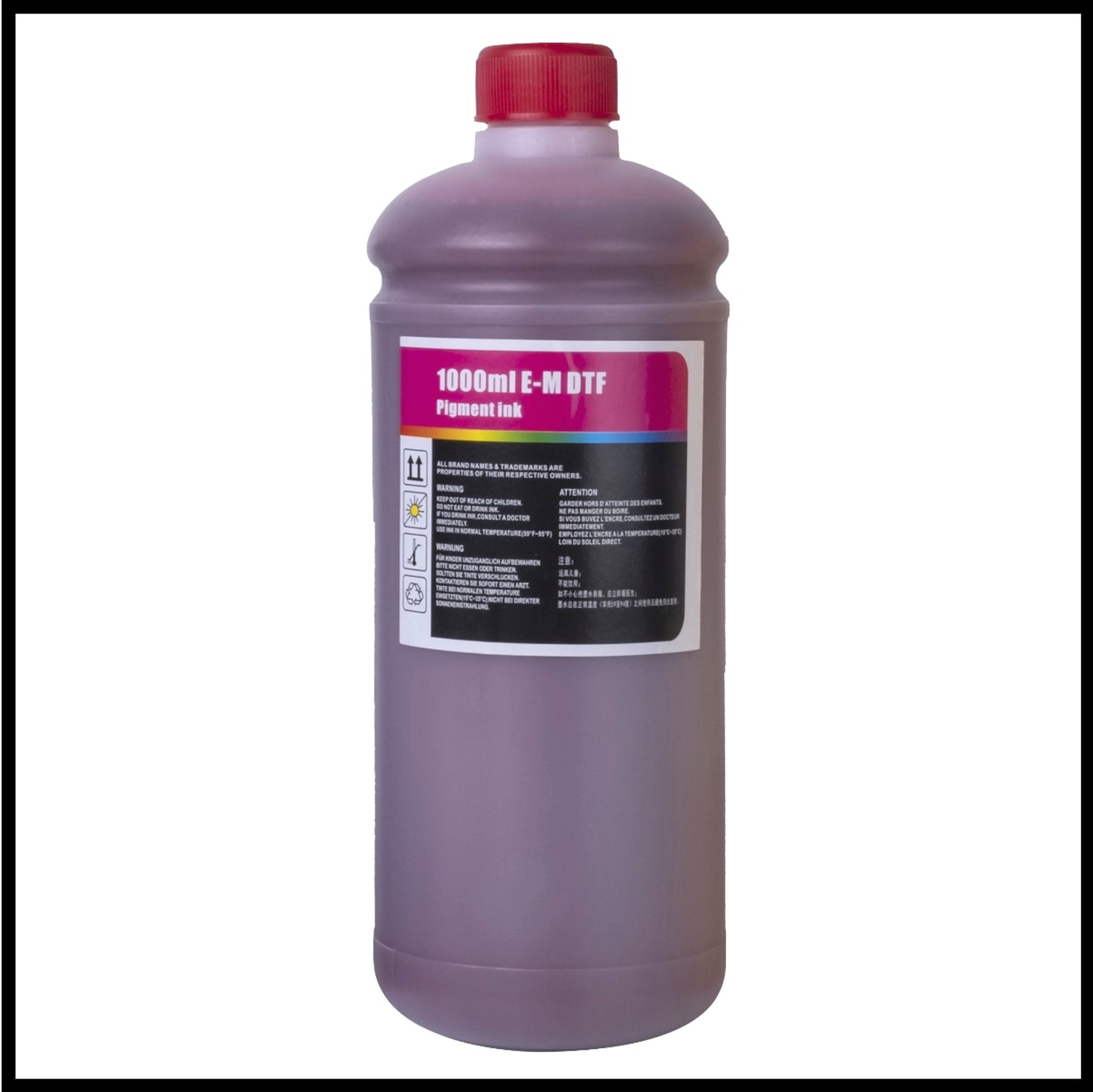 DTF Ink (Magenta, 1000ml bottle)