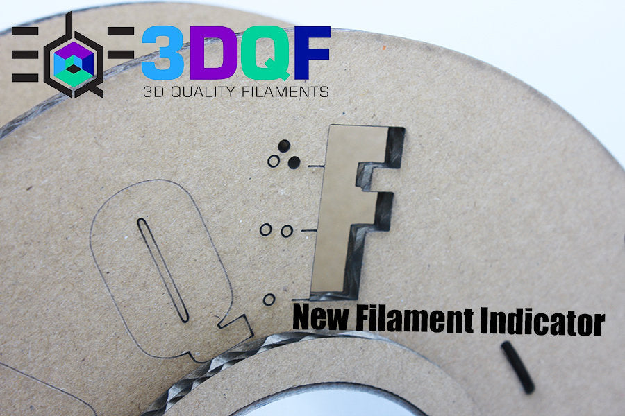 Naked PLA 1.75mm - 3DQF UK Made 3D Printer Filament