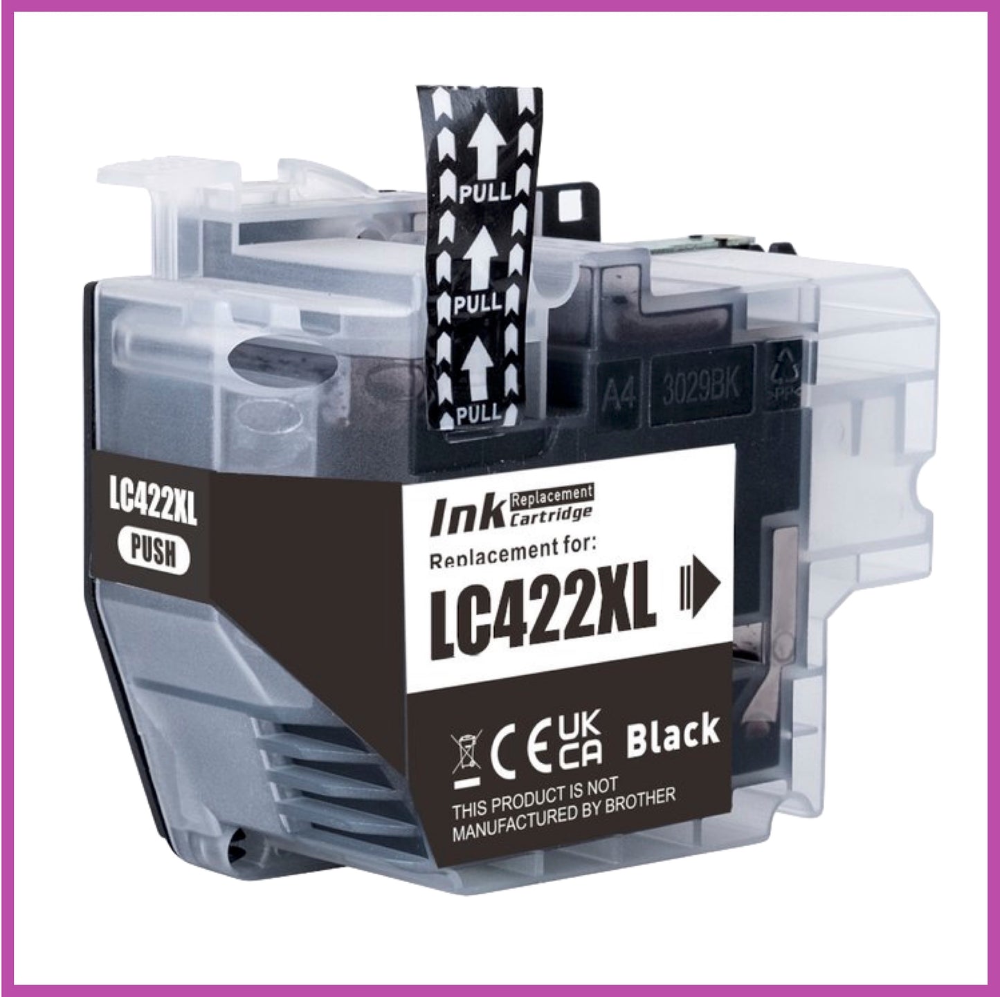 Compatible Brother 422XL Ink Cartridges (Paper Clip)