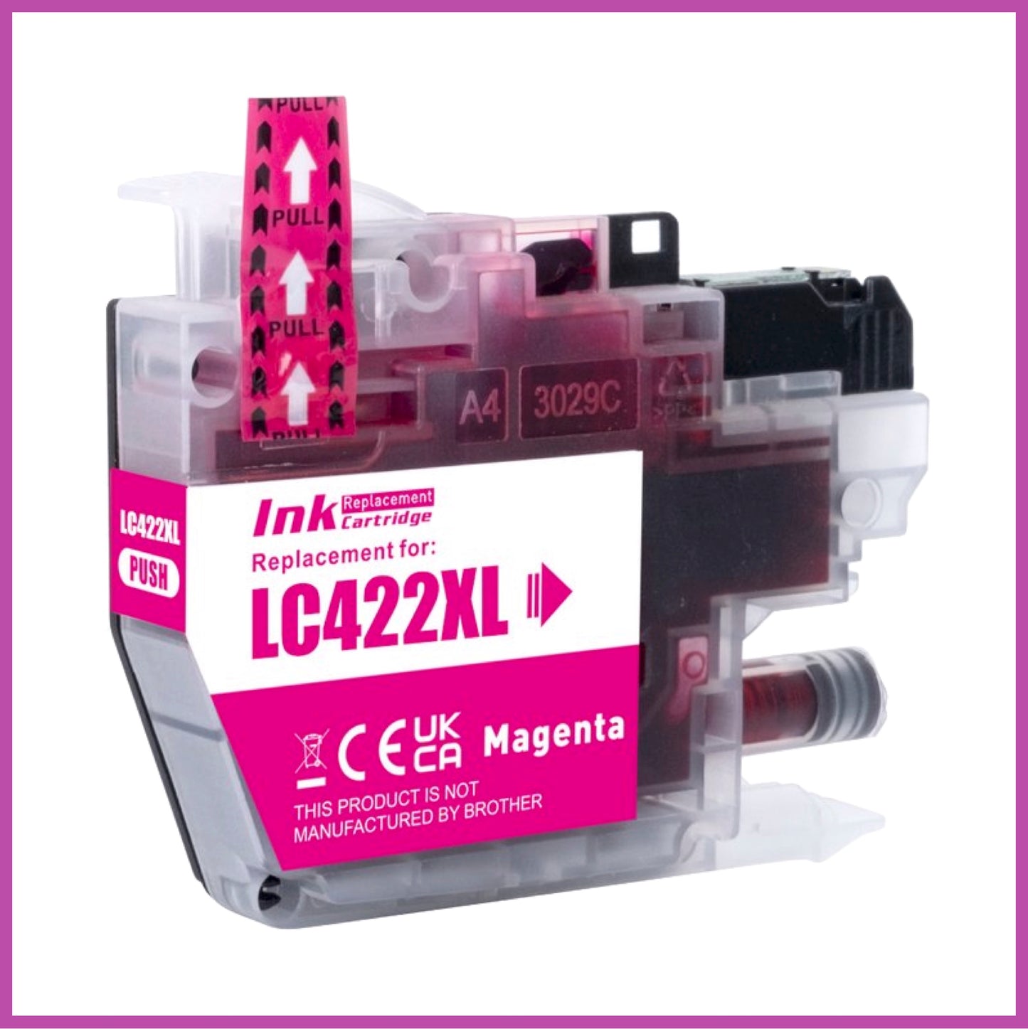 Compatible Brother 422XL Ink Cartridges (Paper Clip)