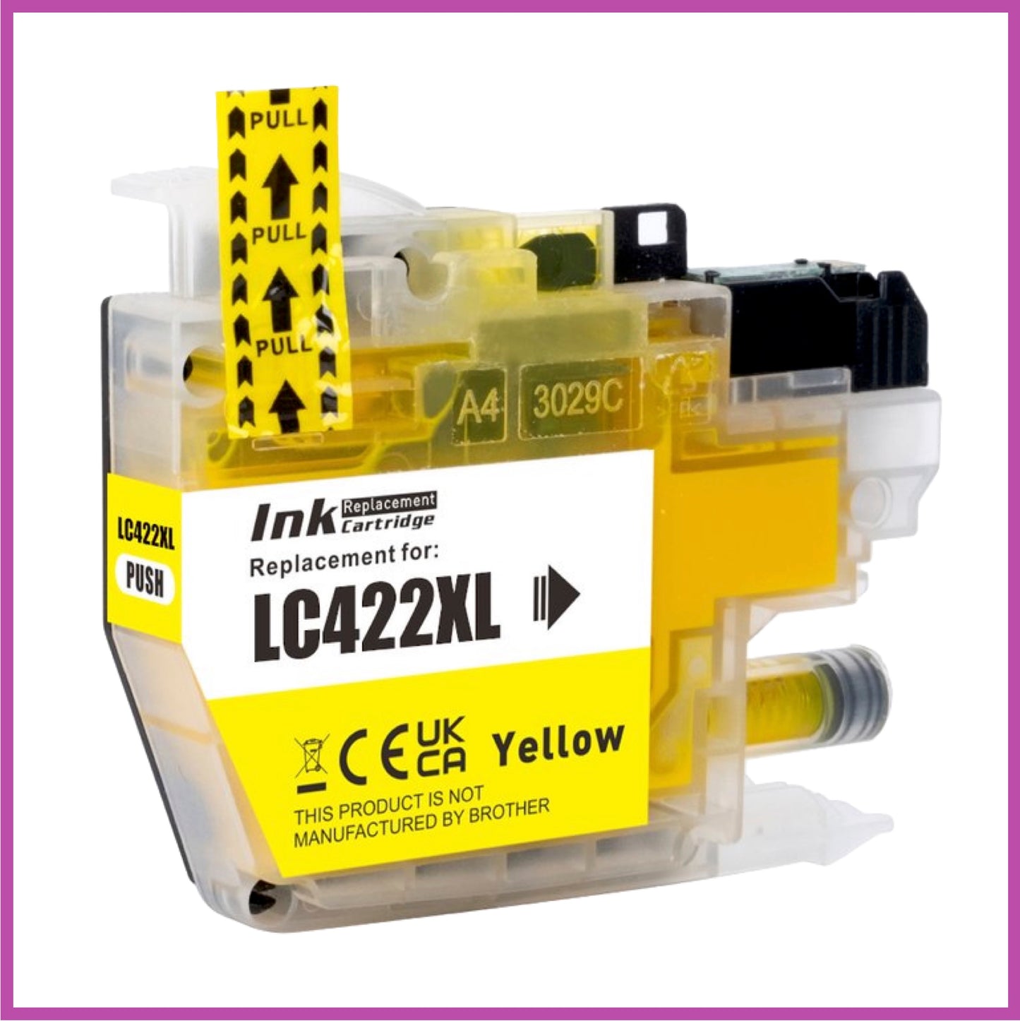 Compatible Brother 422XL Ink Cartridges (Paper Clip)