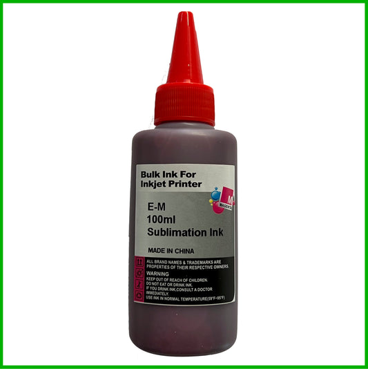 Sublimation Ink for Epson Printers (Magenta, 100ml bottle)