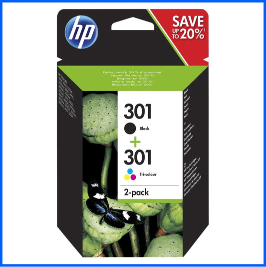 HP 301 Multipack Ink Cartridges (Original)