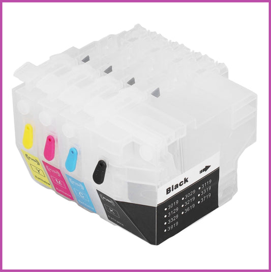 Refillable 3217XL Cartridges for Brother