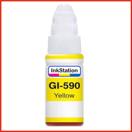 Compatible Yellow Ink Bottle for 590 Canon Pixma Megatank (70ml)