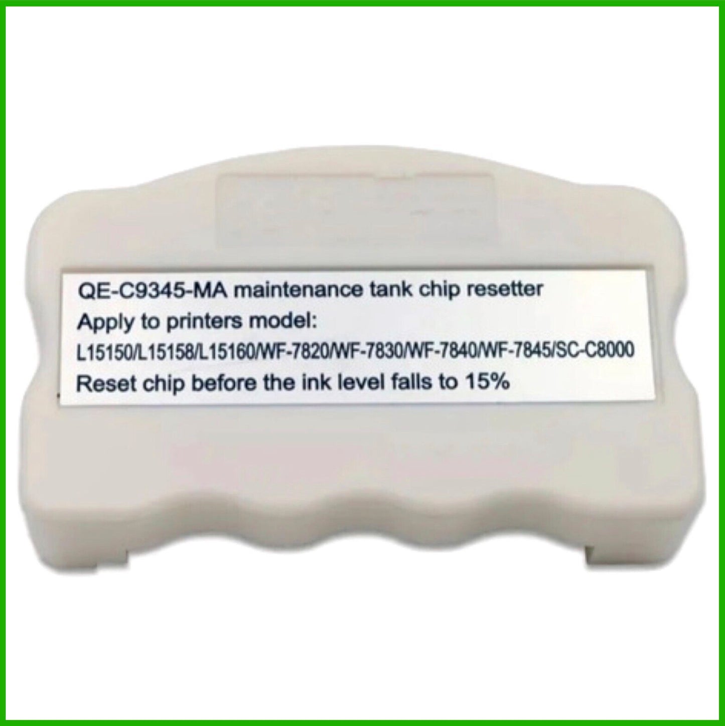 Chip Resetter For Epson C9345 Maintenance Box