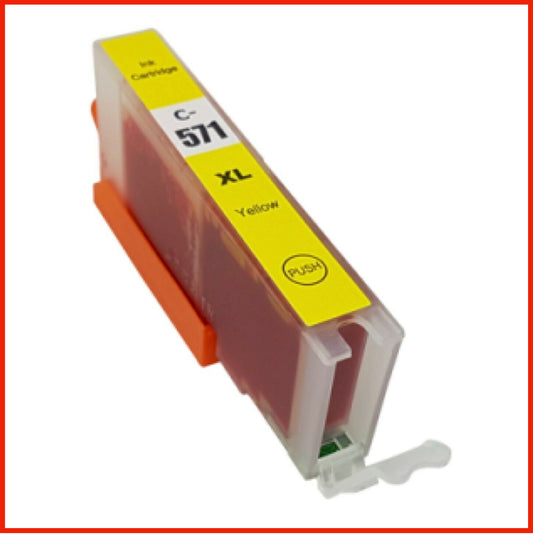 Compatible Canon 571XL Yellow Ink Cartridge