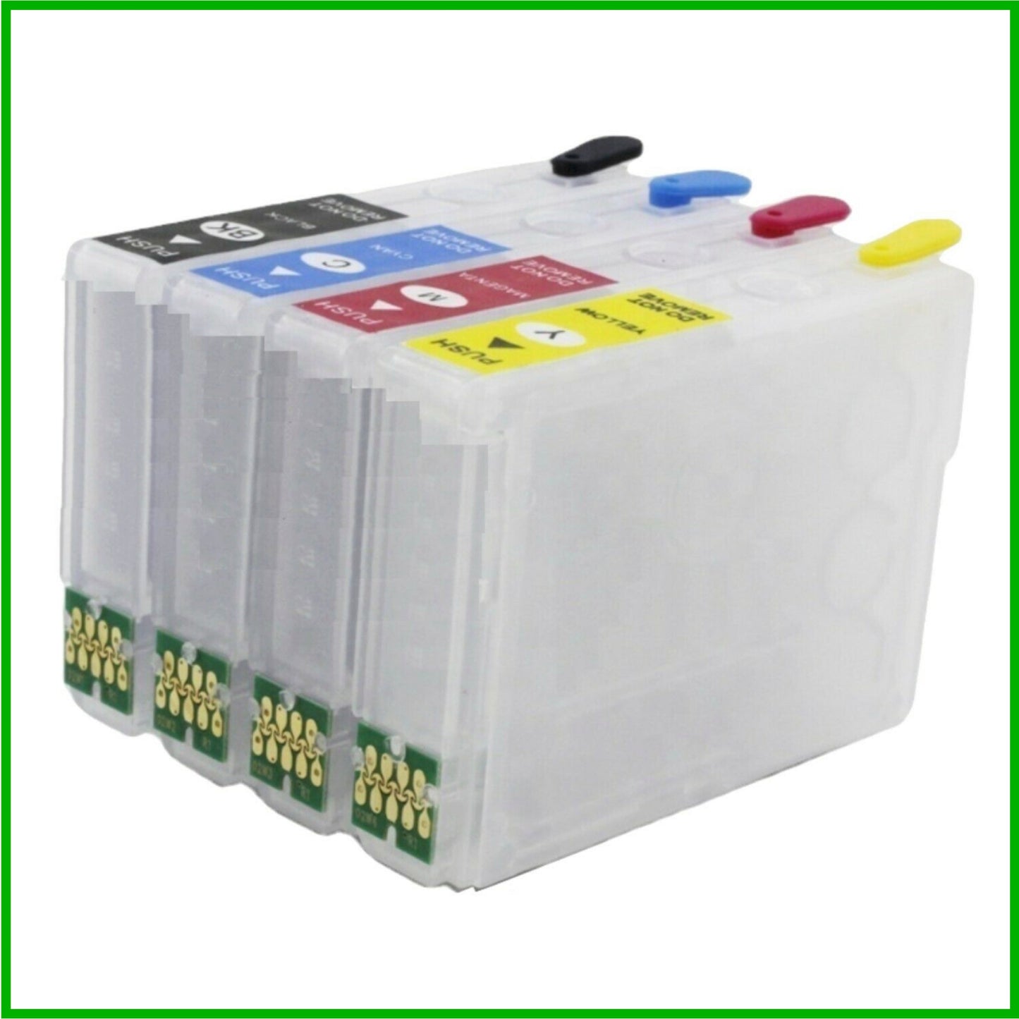 Refillable 604XL Cartridges with ARC chips for Epson Expression & WorkForce