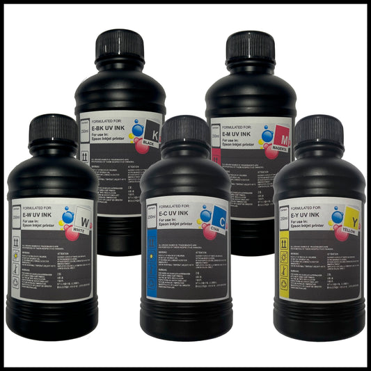 UV DTF Ink (250ml Bottles)