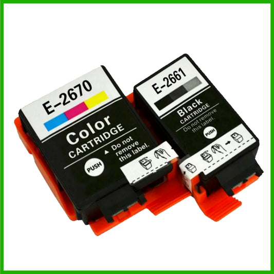 Compatible Epson 266 & 267 Ink Cartridges (Globe)