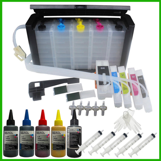 26XL CISS Sublimation Starter Kit For Epson Expression Premium Printers