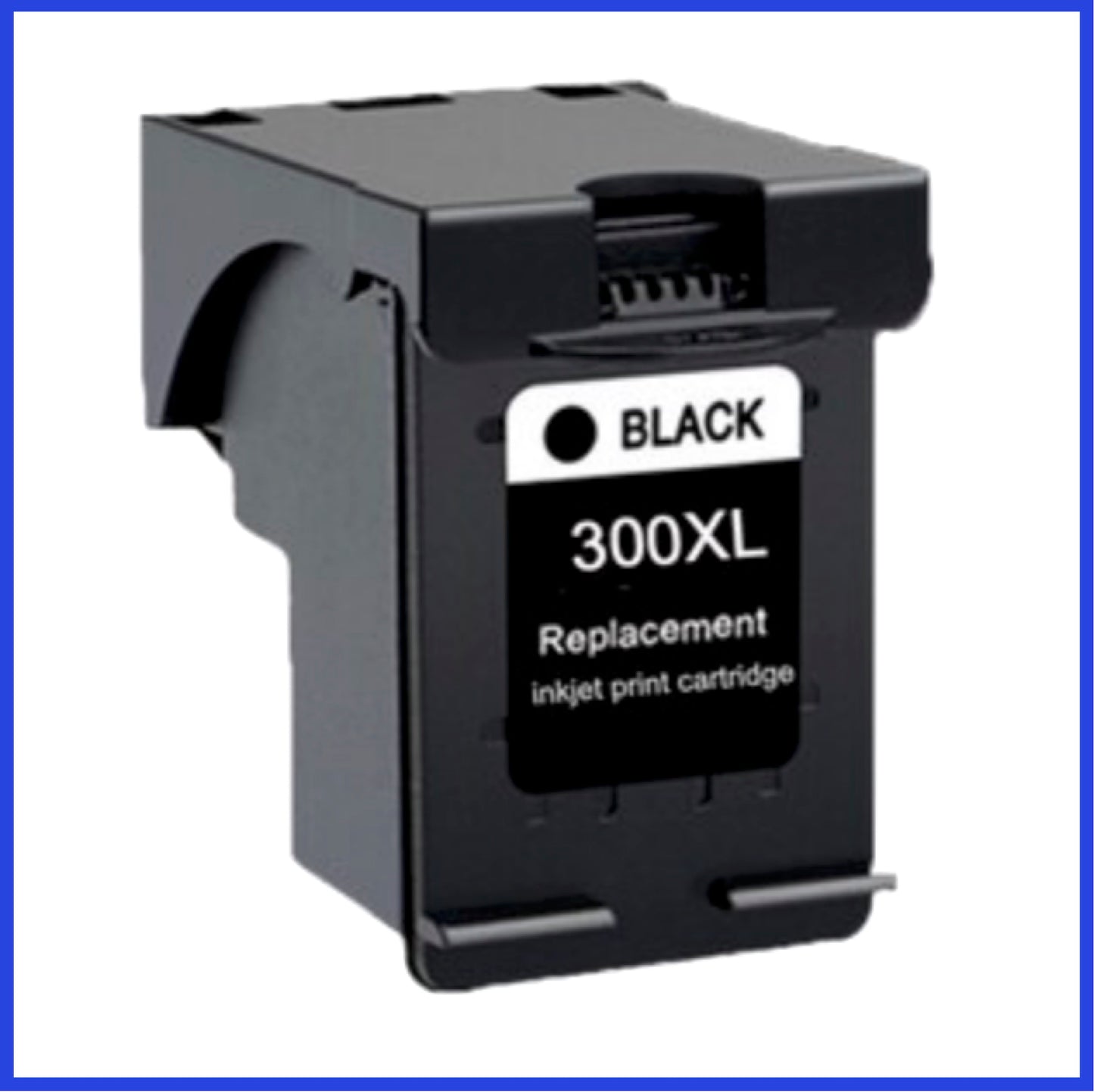 Remanufactured HP 300XL High Capacity Black Ink Cartridge (Compatible Replacement)