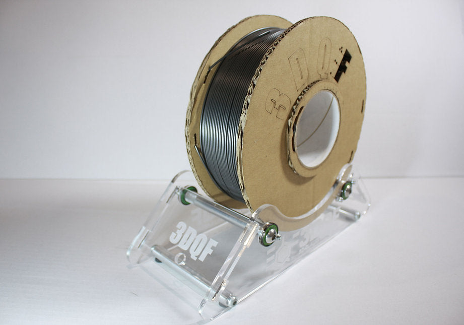 Pearl Black (Silver Shimmer) PLA 1.75mm - 3DQF UK Made 3D Printer Filament