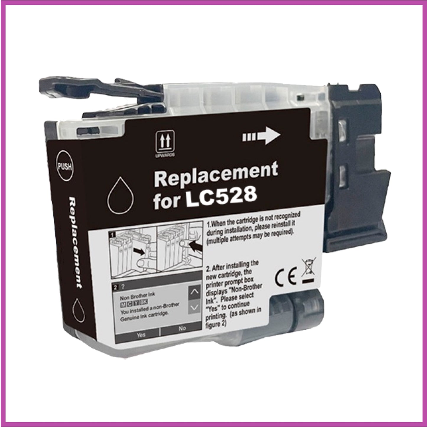Compatible Brother 528 Ink Cartridges (Luggage)