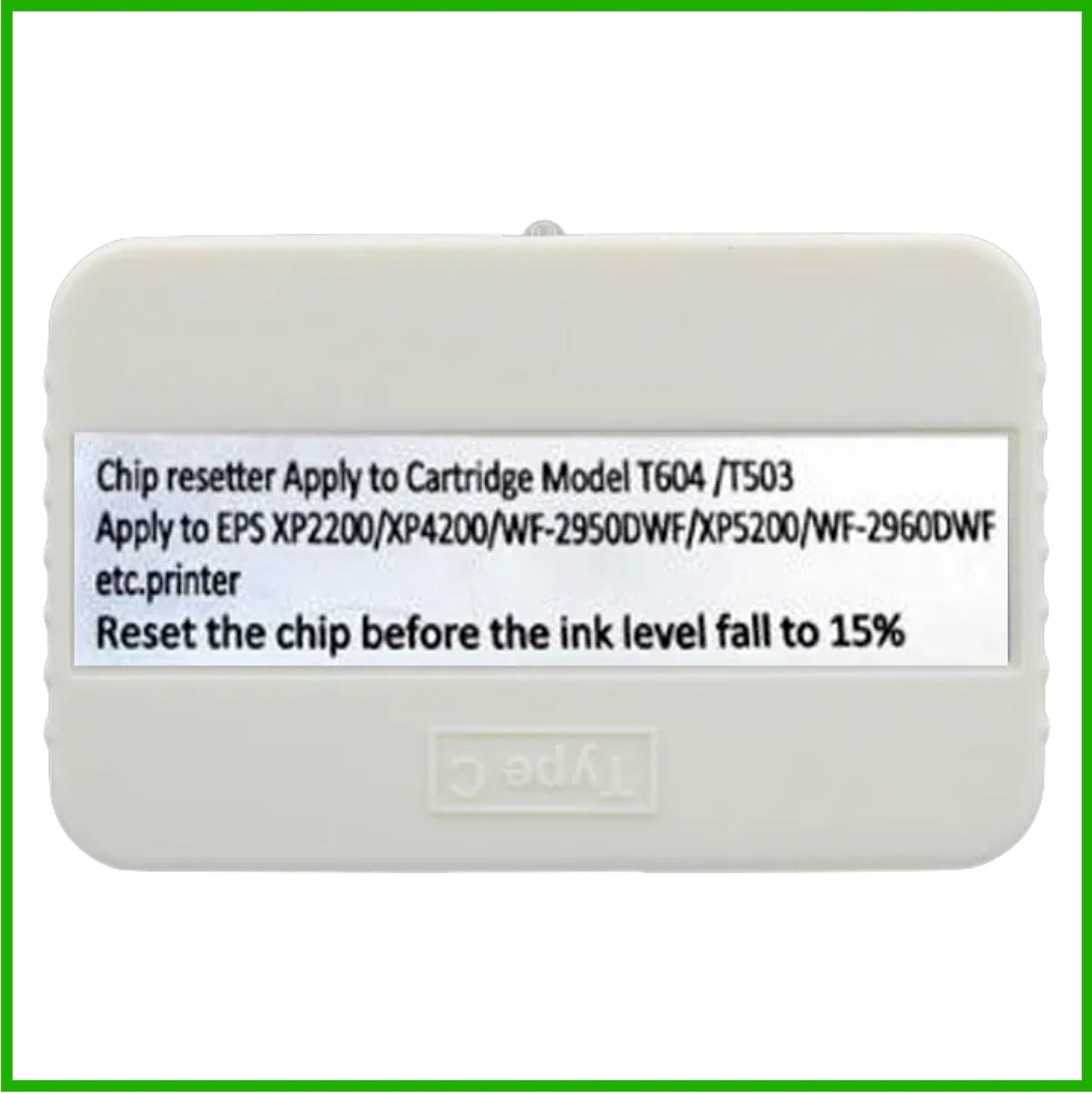 Chip Resetter For Epson 604 & 604XL Ink Cartridges