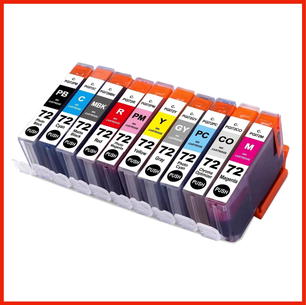 Compatible Canon 72 Ink Cartridges – InkStation.ink