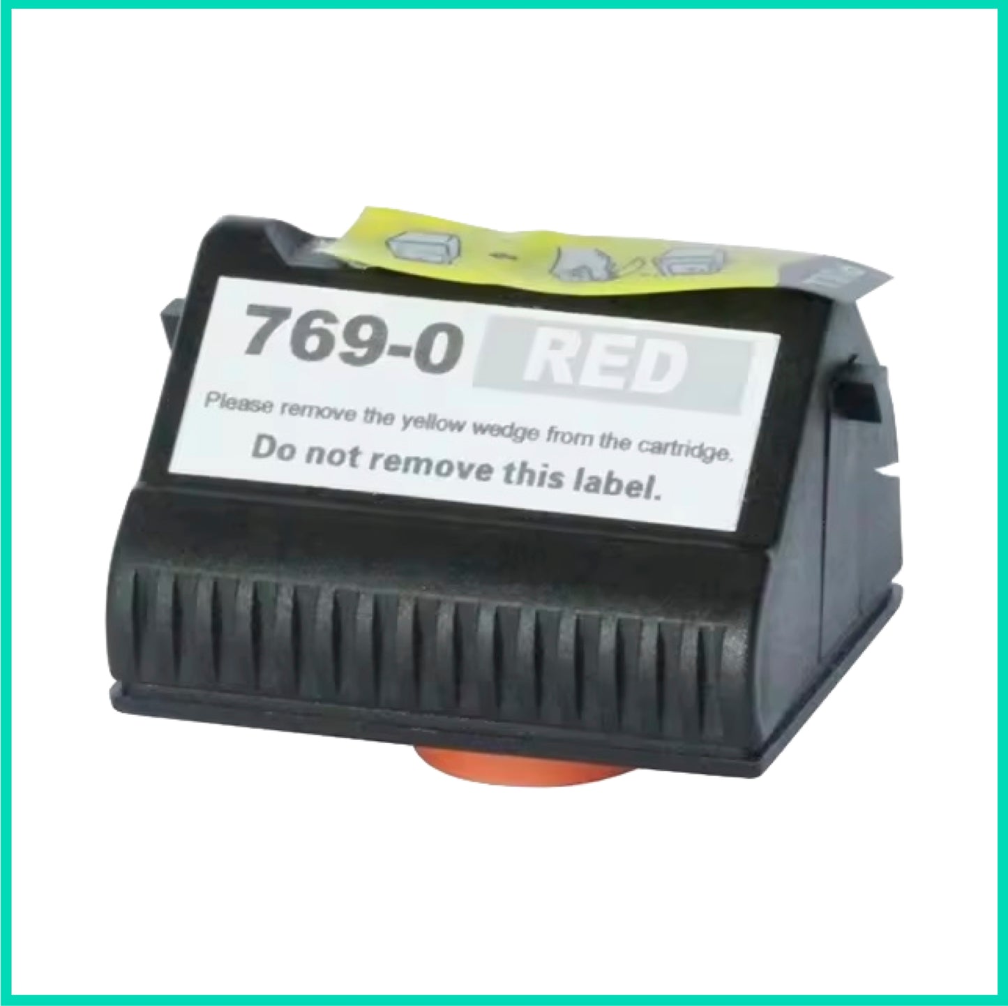 Compatible Pitney Bowes 769-0 Red Ink Cartridge