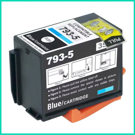Compatible Pitney Bowes 793-5 Blue Ink Cartridge