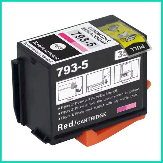 Compatible Pitney Bowes 793-5 Red Ink Cartridge