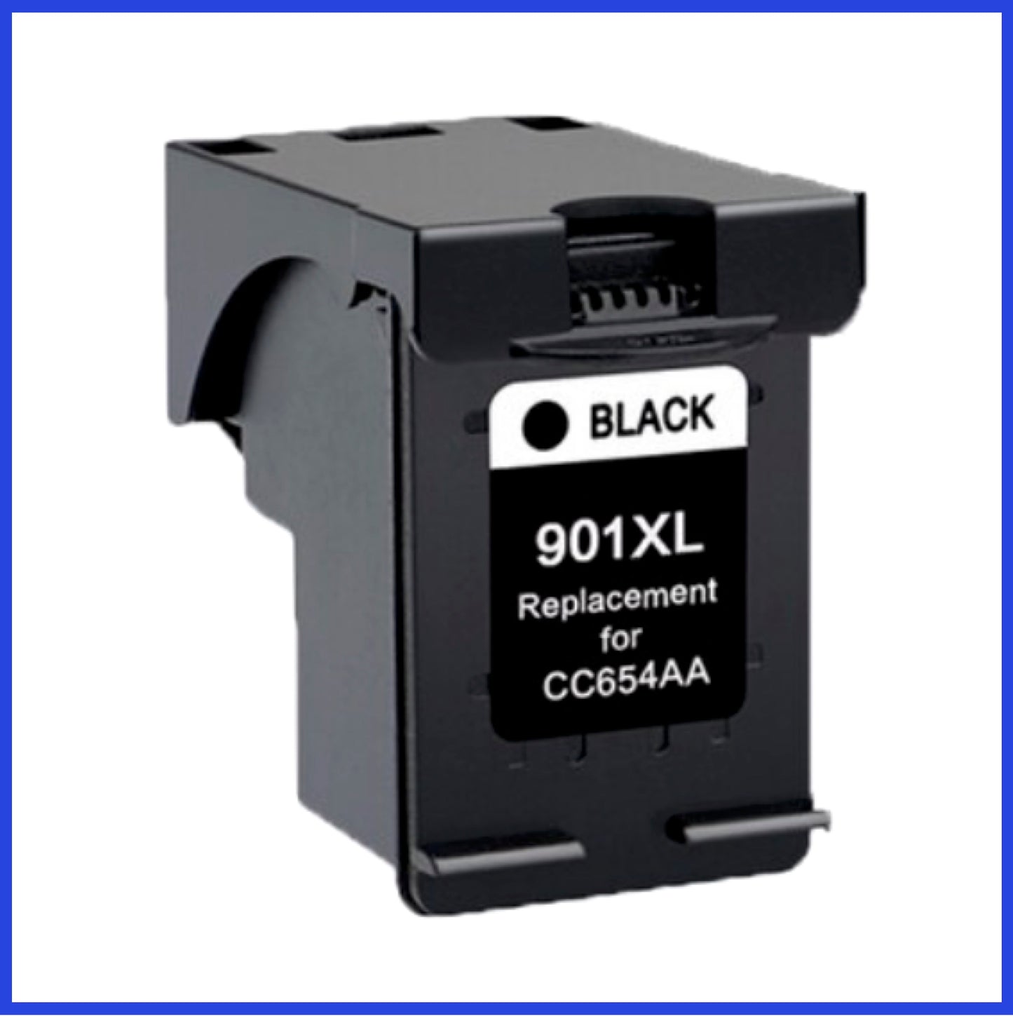 Remanufactured HP 901XL High Capacity Black Ink Cartridge (Compatible Replacement)