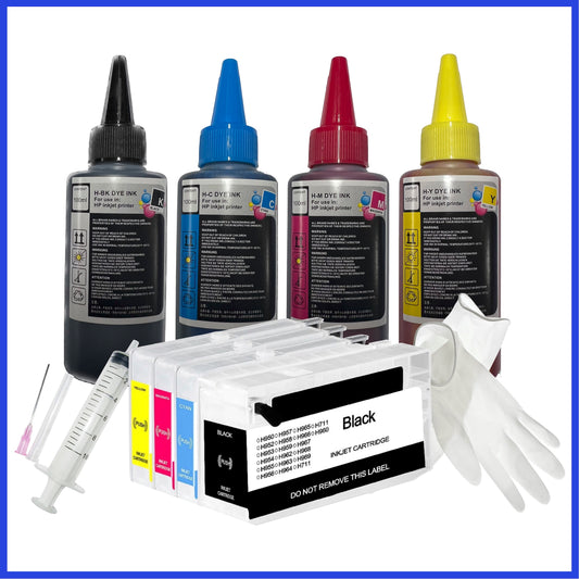 Refill Starter Kits For HP – InkStation.ink