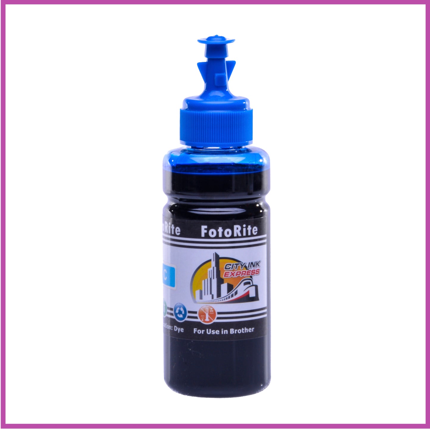 City Ink Express Ink Bottles For Brother Printers (100ml)