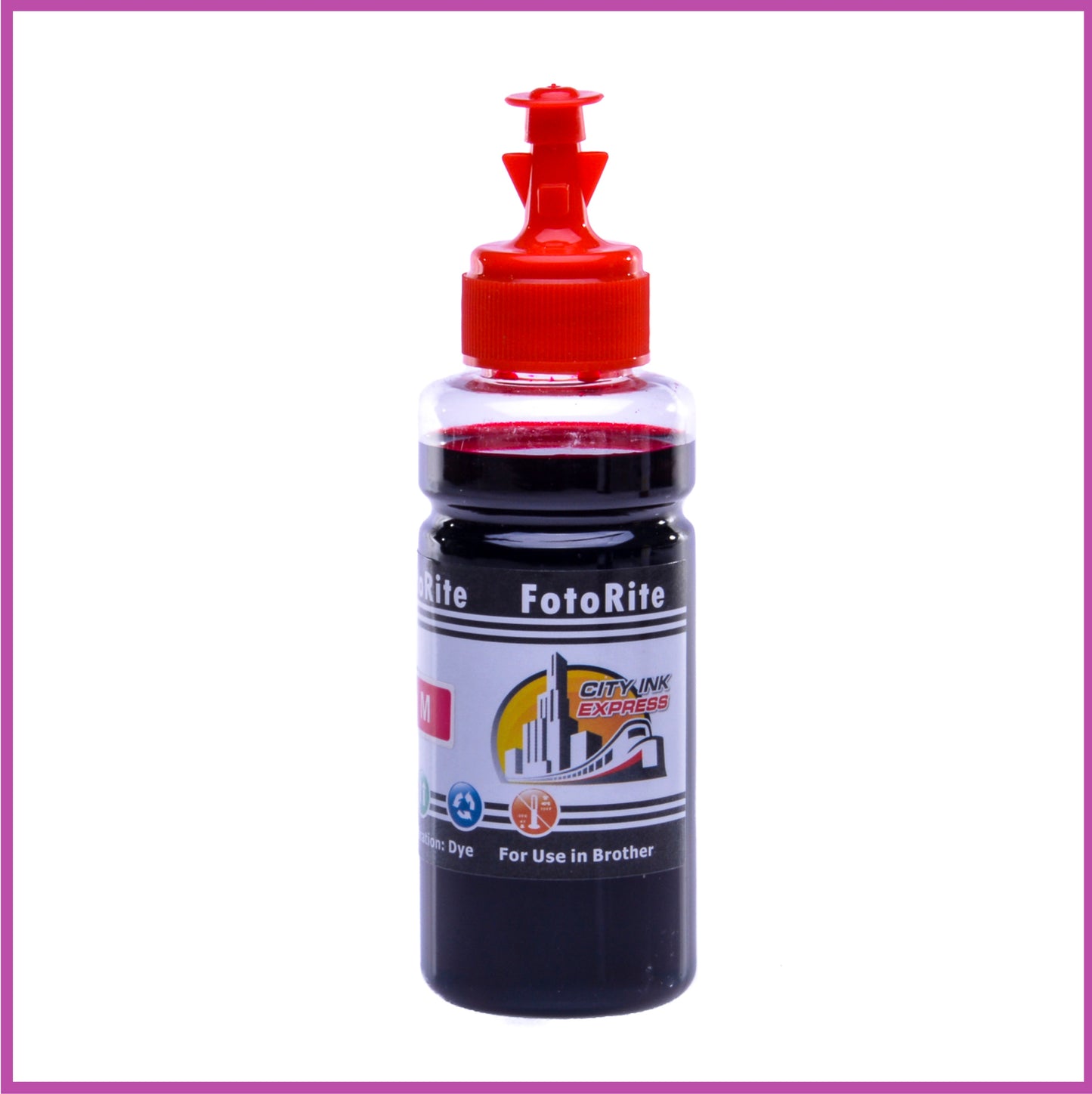 City Ink Express Ink Bottles For Brother Printers (100ml)