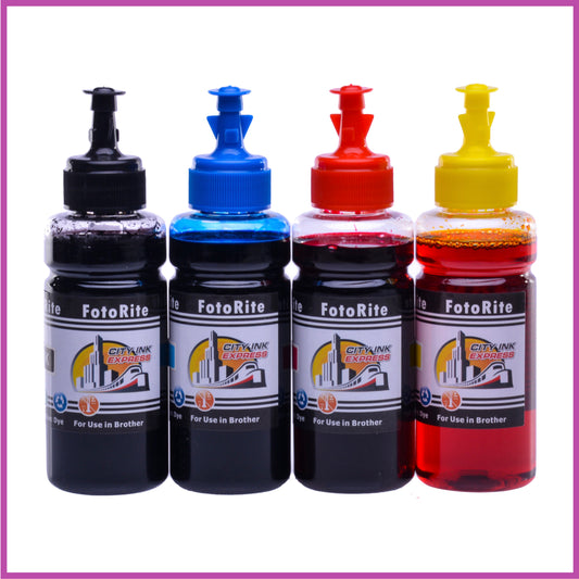 City Ink Express Ink Bottles For Brother Printers (100ml)