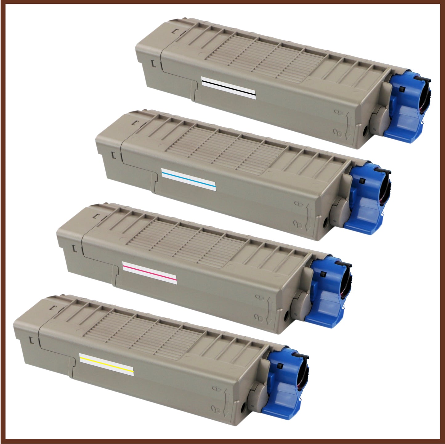 Compatible OKI C610 Toners