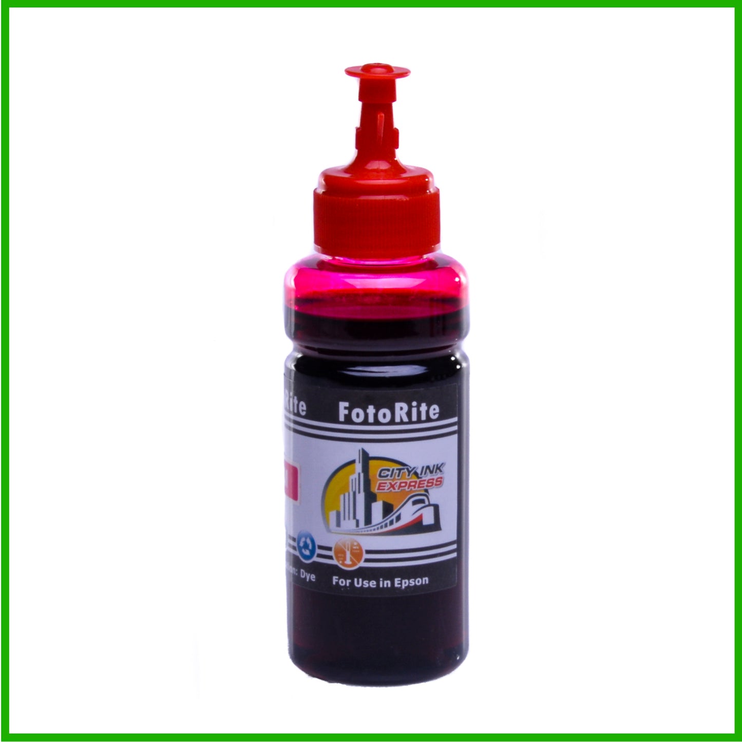 City Ink Express Refill Ink Bottles For Epson Printers (100ml)