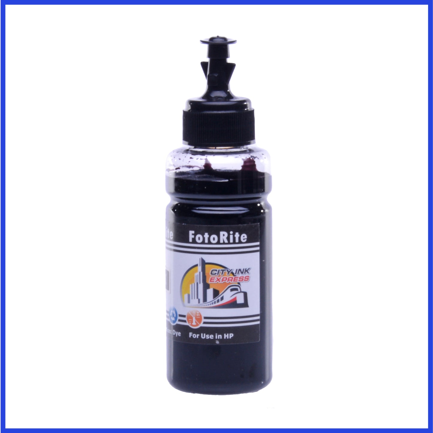 City Ink Express Ink Bottles For HP Printers (100ml)