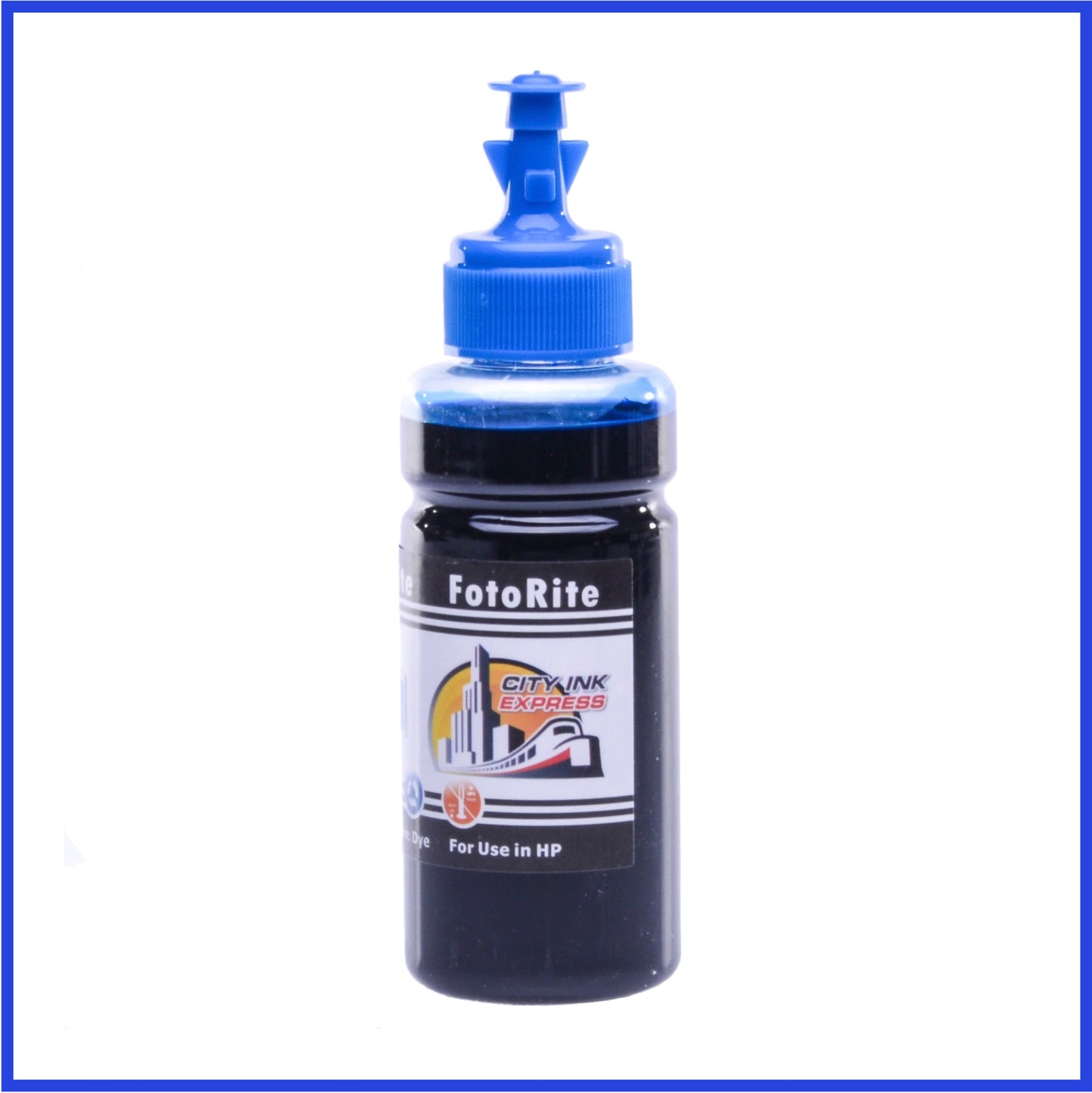 City Ink Express Ink Bottles For HP Printers (100ml)
