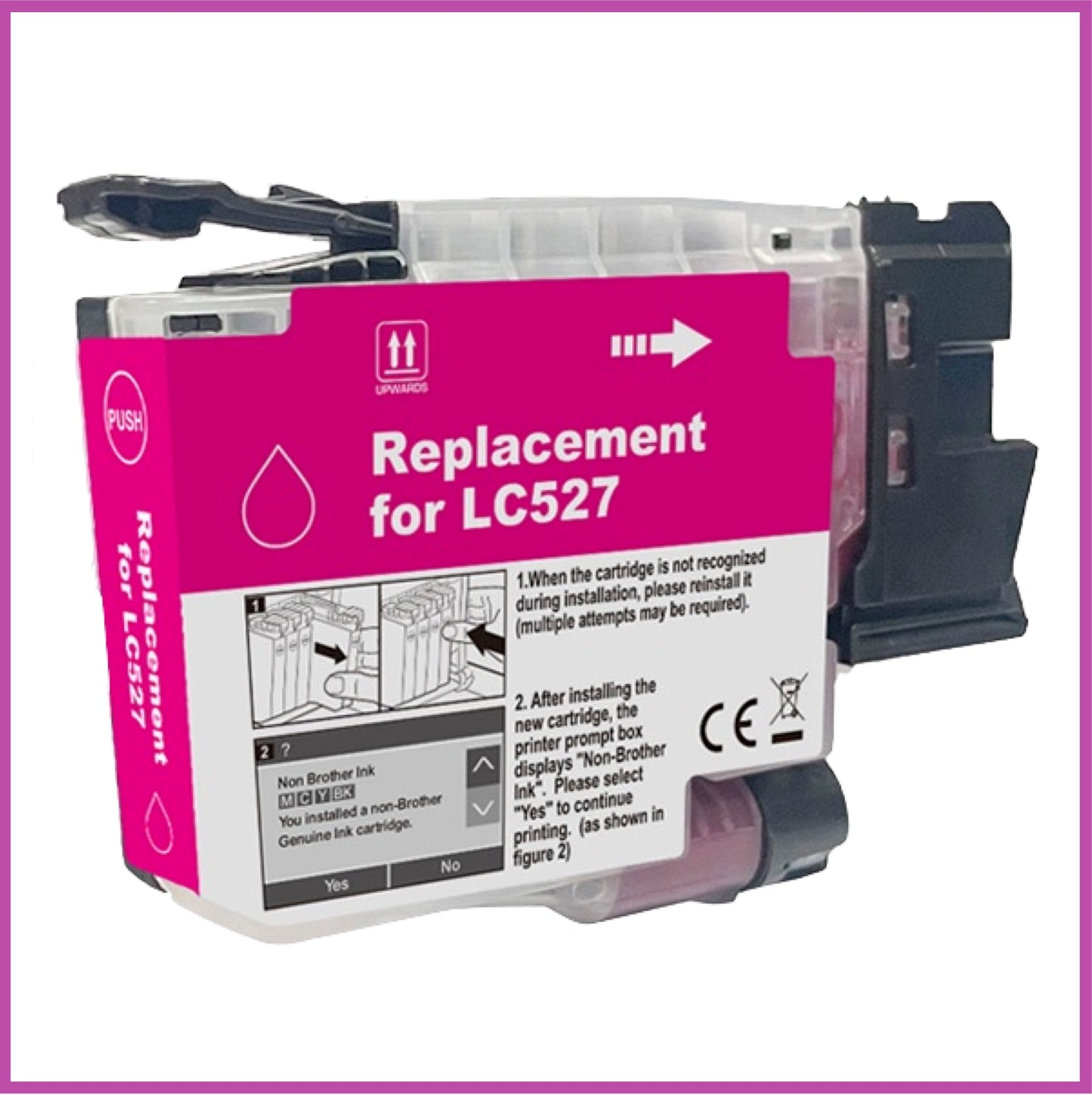 Compatible Brother 527 Ink Cartridges (Cactus)