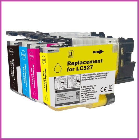 Compatible Brother 527 Ink Cartridges (Cactus)