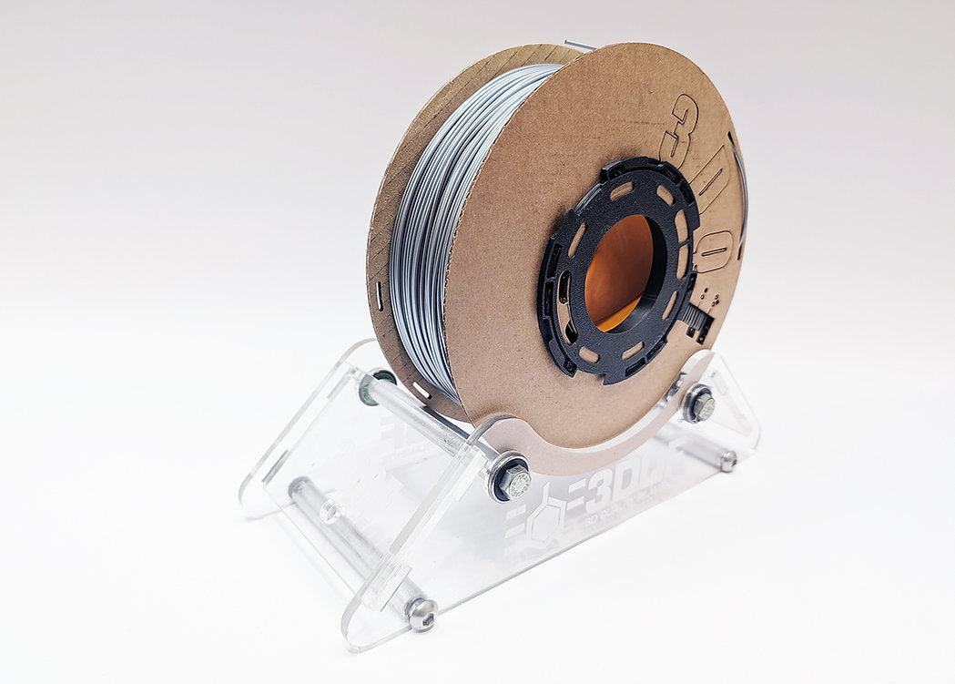 Stirling Silver PETG 1.75mm - 3DQF UK Made 3D Printer Filament