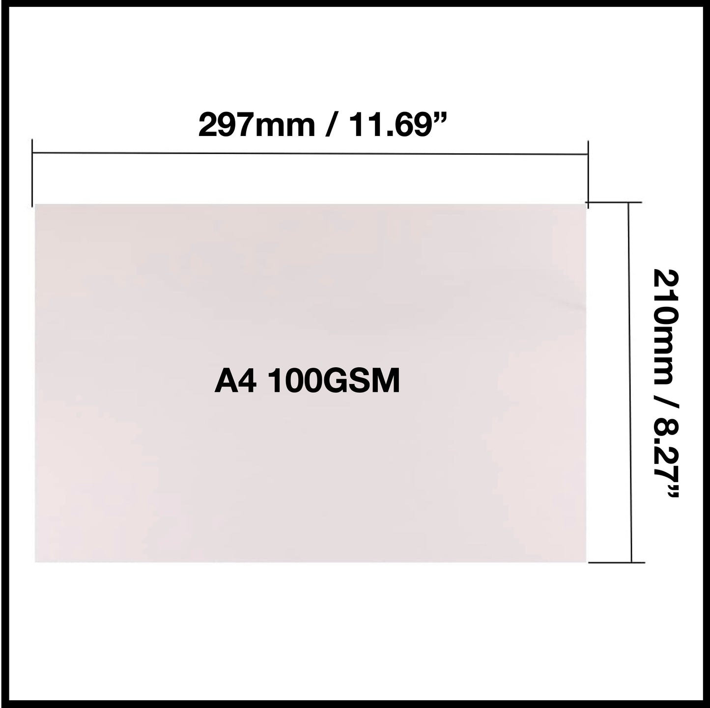 Sublimation Paper A4 100GSM