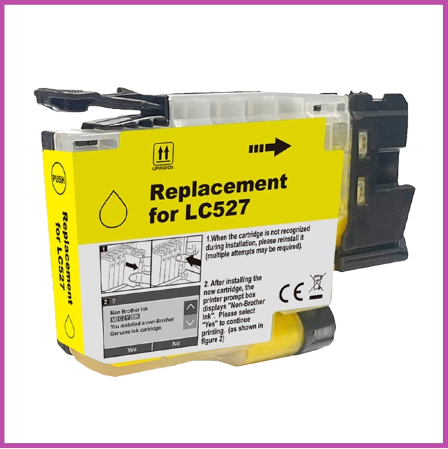 Compatible Brother 527 Ink Cartridges (Cactus)