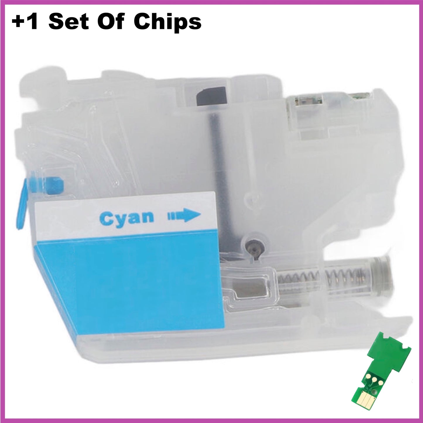 Refillable 422XL Cartridges for Brother