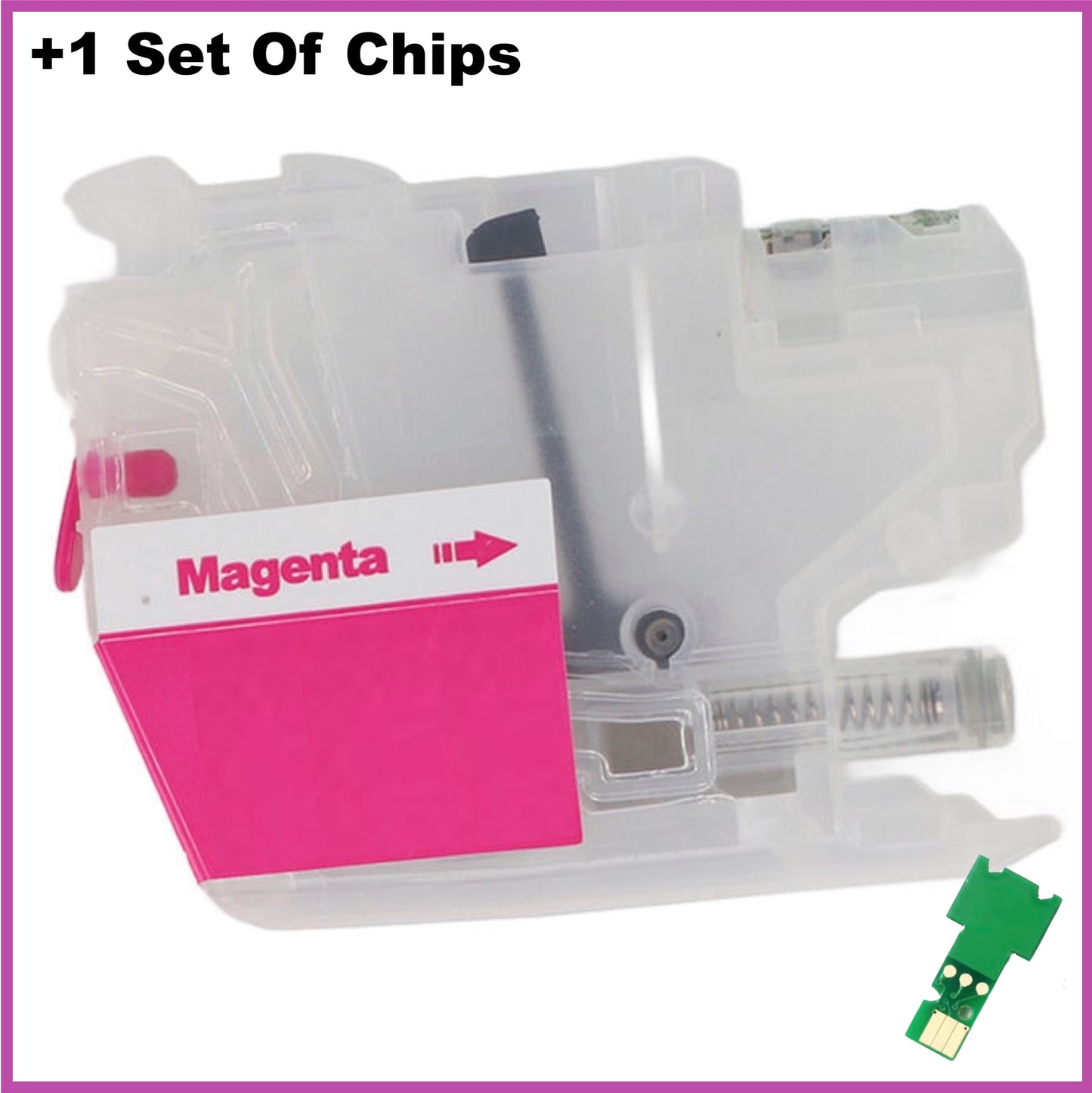 Refillable 422XL Cartridges for Brother