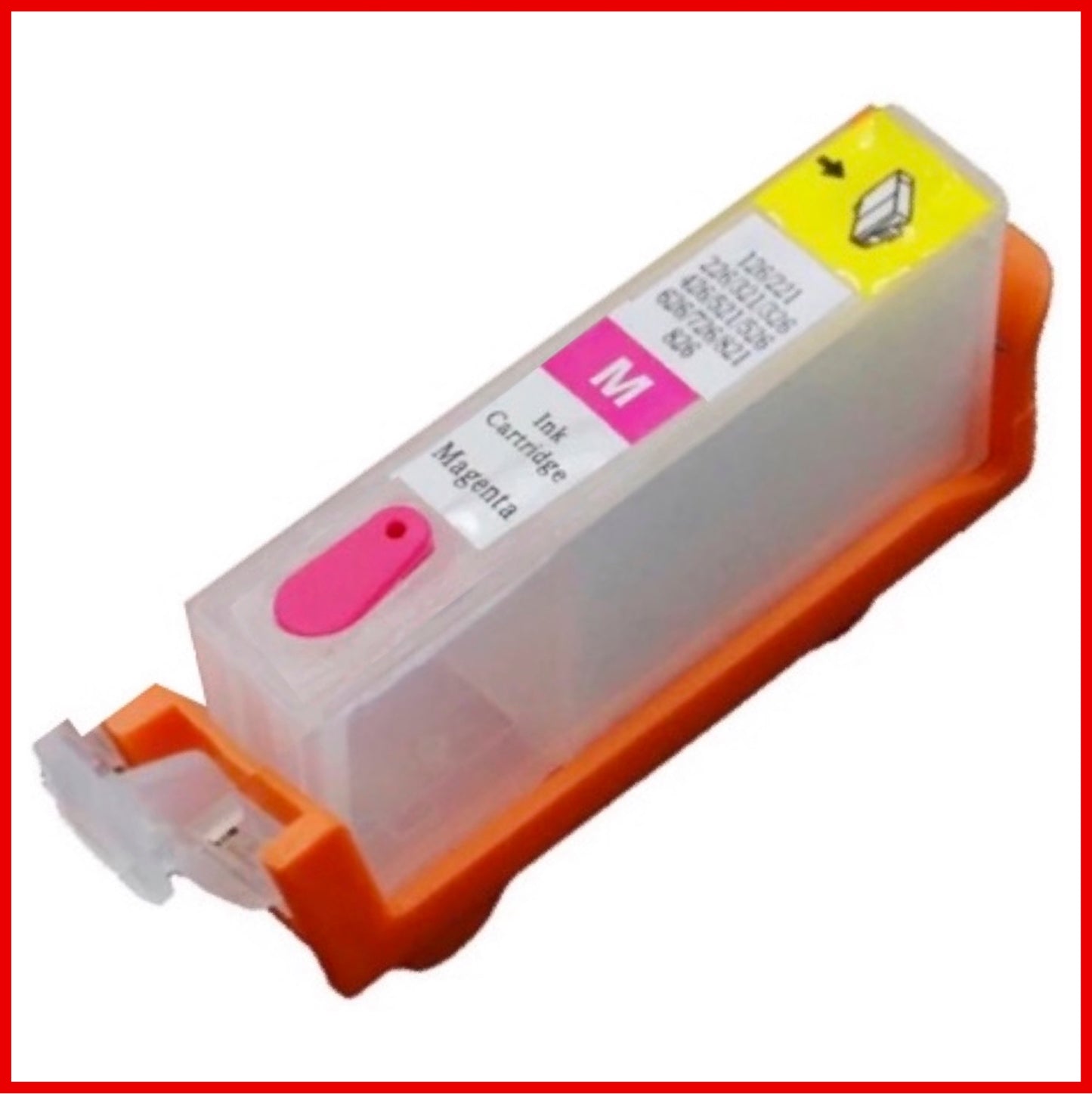 Refillable 525XL & 526XL Cartridges with ARC Chips for Canon Pixma